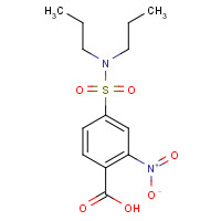 2577-52-8 4-(dipropylsulfamoyl)-2-nitrobenzoic acid chemical structure
