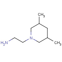 876716-58-4 2-(3,5-dimethylpiperidin-1-yl)ethanamine chemical structure