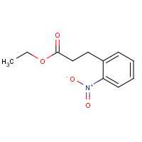 66757-87-7 ethyl 3-(2-nitrophenyl)propanoate chemical structure