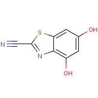 7267-41-6 4,6-dihydroxy-1,3-benzothiazole-2-carbonitrile chemical structure
