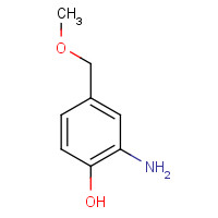 118172-69-3 2-amino-4-(methoxymethyl)phenol chemical structure