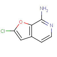 1326713-69-2 2-chlorofuro[2,3-c]pyridin-7-amine chemical structure