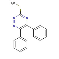 28735-33-3 3-methylsulfanyl-5,6-diphenyl-1,2,4-triazine chemical structure
