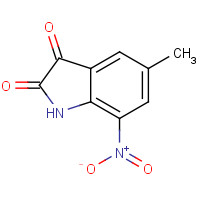 90418-79-4 5-methyl-7-nitro-1H-indole-2,3-dione chemical structure