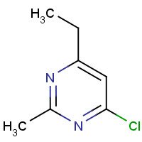 89966-72-3 4-chloro-6-ethyl-2-methylpyrimidine chemical structure