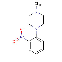 62208-63-3 1-methyl-4-(2-nitrophenyl)piperazine chemical structure