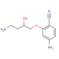 1356010-19-9 4-amino-2-(4-amino-2-hydroxybutoxy)benzonitrile chemical structure