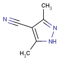 108161-12-2 3,5-dimethyl-1H-pyrazole-4-carbonitrile chemical structure
