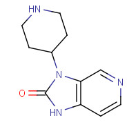 185058-79-1 3-piperidin-4-yl-1H-imidazo[4,5-c]pyridin-2-one chemical structure