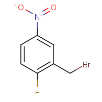 454-15-9 2-(bromomethyl)-1-fluoro-4-nitrobenzene chemical structure