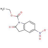 1246471-88-4 ethyl 5-nitro-2-oxo-3H-indole-1-carboxylate chemical structure