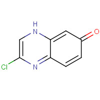 55687-04-2 2-chloro-4H-quinoxalin-6-one chemical structure