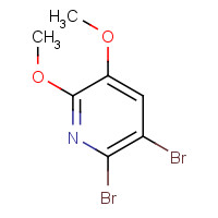 106331-71-9 2,3-dibromo-5,6-dimethoxypyridine chemical structure