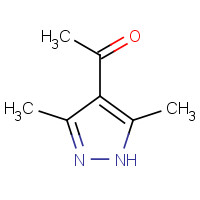 1123-48-4 1-(3,5-dimethyl-1H-pyrazol-4-yl)ethanone chemical structure