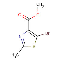 899897-21-3 methyl 5-bromo-2-methyl-1,3-thiazole-4-carboxylate chemical structure