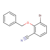 862992-93-6 3-bromo-2-phenylmethoxybenzonitrile chemical structure