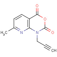 1253791-85-3 7-methyl-1-prop-2-ynylpyrido[2,3-d][1,3]oxazine-2,4-dione chemical structure