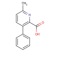1228430-85-0 6-methyl-3-phenylpyridine-2-carboxylic acid chemical structure