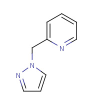 105575-75-5 2-(pyrazol-1-ylmethyl)pyridine chemical structure