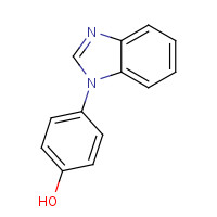 81376-56-9 4-(benzimidazol-1-yl)phenol chemical structure