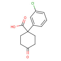 887978-71-4 1-(3-chlorophenyl)-4-oxocyclohexane-1-carboxylic acid chemical structure