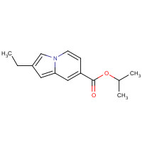 1376436-91-7 propan-2-yl 2-ethylindolizine-7-carboxylate chemical structure
