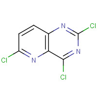 1036738-12-1 2,4,6-trichloropyrido[3,2-d]pyrimidine chemical structure