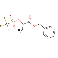 494751-24-5 benzyl 2-(trifluoromethylsulfonyloxy)propanoate chemical structure