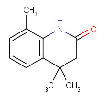 120689-98-7 4,4,8-trimethyl-1,3-dihydroquinolin-2-one chemical structure