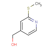 754218-83-2 (2-methylsulfanylpyridin-4-yl)methanol chemical structure