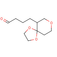 1287250-36-5 4-(1,4,8-trioxaspiro[4.5]decan-6-yl)butanal chemical structure