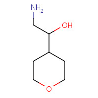 911060-79-2 2-amino-1-(oxan-4-yl)ethanol chemical structure
