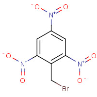 7195-50-8 2-(bromomethyl)-1,3,5-trinitrobenzene chemical structure