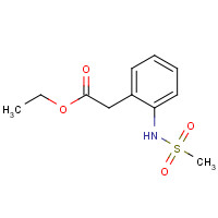36064-30-9 ethyl 2-[2-(methanesulfonamido)phenyl]acetate chemical structure