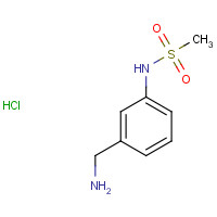 238428-26-7 N-[3-(aminomethyl)phenyl]methanesulfonamide;hydrochloride chemical structure