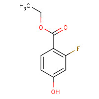 217978-01-3 ethyl 2-fluoro-4-hydroxybenzoate chemical structure