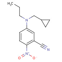 821776-53-8 5-[cyclopropylmethyl(propyl)amino]-2-nitrobenzonitrile chemical structure