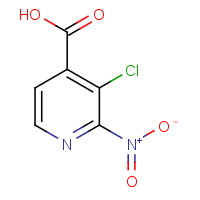 1095669-64-9 3-chloro-2-nitropyridine-4-carboxylic acid chemical structure