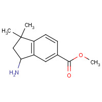 1246505-78-1 methyl 3-amino-1,1-dimethyl-2,3-dihydroindene-5-carboxylate chemical structure