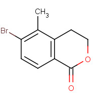 1374573-95-1 6-bromo-5-methyl-3,4-dihydroisochromen-1-one chemical structure