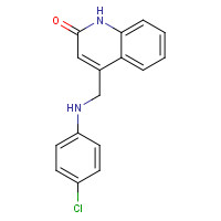 333984-67-1 4-[(4-chloroanilino)methyl]-1H-quinolin-2-one chemical structure