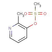 1242470-60-5 (2-methylpyridin-3-yl) methanesulfonate chemical structure