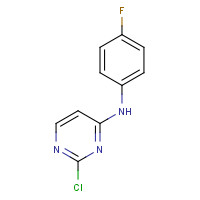 260046-12-6 2-chloro-N-(4-fluorophenyl)pyrimidin-4-amine chemical structure