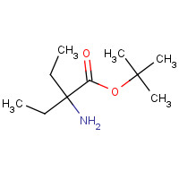 84310-97-4 tert-butyl 2-amino-2-ethylbutanoate chemical structure