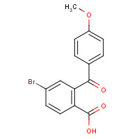 874113-01-6 4-bromo-2-(4-methoxybenzoyl)benzoic acid chemical structure
