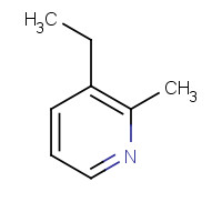 14159-59-2 3-ethyl-2-methylpyridine chemical structure