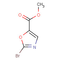 1092351-96-6 methyl 2-bromo-1,3-oxazole-5-carboxylate chemical structure