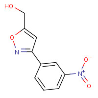 438565-35-6 [3-(3-nitrophenyl)-1,2-oxazol-5-yl]methanol chemical structure
