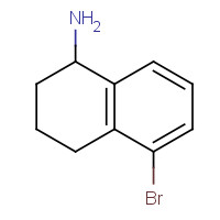 405142-63-4 5-bromo-1,2,3,4-tetrahydronaphthalen-1-amine chemical structure