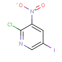 426463-05-0 2-chloro-5-iodo-3-nitropyridine chemical structure